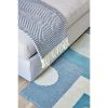 Nassau Teal Wool Handknotted Rug | Area Rug in Rugs by Organic Weave Shop. Item made of wool & fiber