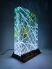 Epoxy Lamp with Natural Wood Sticks | TigerWoods Atelier | Table Lamp in Lamps by TigerWoodAtelier. Item works with minimalism & contemporary style