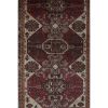 Early 20th Century Antique Caucasian Wool Rug 4'4'' X 6'9'' | Area Rug in Rugs by Vintage Pillows Store. Item made of cotton with fiber