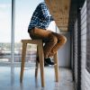 Unlock Bar Stool | Chairs by Housefish | Private Residence | Denver, CO in Denver. Item made of wood & steel