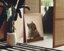 Brigette With A Walnut | Prints by The Ugly Cat Studio