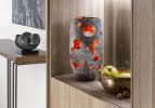 Sculptural Decorative Narrow Vase | Vases & Vessels by Donatas Žukauskas. Item made of wood & paper compatible with minimalism and contemporary style