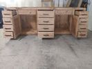 MODEL 1099 - Custom Double Sink Bathroom Vanity | Countertop in Furniture by Limitless Woodworking. Item made of wood compatible with contemporary and country & farmhouse style
