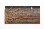 Autumn Bliss Geometric wood tree wall art | Wall Sculpture in Wall Hangings by Craig Forget. Item composed of wood in mid century modern or contemporary style