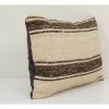 Pillow Cases Made from Vintage Anatolian Wool Covers Striped | Sham in Linens & Bedding by Vintage Pillows Store. Item composed of cotton & fiber