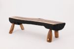 Live Edge Walnut Bench, Wabi-Sabi, Brutalist, Log Furniture | Benches & Ottomans by Logniture