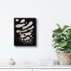 "Rough purity in black and white" | Oil And Acrylic Painting in Paintings by Art By Natasha Kanevski. Item composed of canvas in minimalism or contemporary style