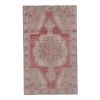 Mid Century Flatweave Large Overdyed Oriental Turkey Oushak | Area Rug in Rugs by Vintage Pillows Store. Item composed of cotton