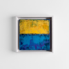 ECHOES 003 - 20x20cm | Oil And Acrylic Painting in Paintings by Lara Spadetto Art