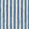 Cobra Stripe, Prussian Blue | Wallpaper in Wall Treatments by Philomela Textiles & Wallpaper. Item made of paper