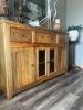 ELEGANT Sinker Cypress sideboard table!! | Storage by Pelican State Woodworks