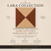 Oak Mahogany Marquetry Coasters, Geometric Wood Veneer Set, Modern Table Decor (Set of 4) | Tableware by Vesta Corte