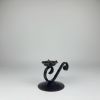 Cadence Candlestick | Handcrafted Curved Metal Candle Holder | Decorative Objects by edecra
