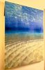 Hypnosis - Framed Underwater Scene & Light - Original Oil Painting | Oil And Acrylic Painting in Paintings by Eman's Gallery