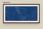 Framed Star Map Print, Framed Constellation Map, Star Map | Prints by Capricorn Press. Item made of paper works with boho & minimalism style