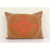 18" x 22" Suzani Pillow Cases Fashioned from a Vintage | Cushion in Pillows by Vintage Pillows Store. Item composed of fabric