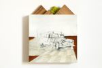 Old Car | Prints by Alyssa Dennis. Item made of canvas with paper