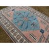 Mid-Century Vintage Handmade Turkish Kars Rug 5'4'' x 7'9'' | Area Rug in Rugs by Vintage Pillows Store. Item composed of cotton