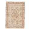 Vintage Oversize Turkish Oushak Rug 6'7" X 9'1" | Area Rug in Rugs by Vintage Pillows Store. Item composed of cotton & fiber
