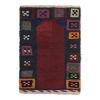 Vintage Organic Wool Turkish Tulu Rug 3'3'' x 4'1'' | Area Rug in Rugs by Vintage Pillows Store. Item made of cotton
