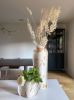 Vase Sleeve Merino Wool Felt 'Fragment' Bamboo Small | Vases & Vessels by Lorraine Tuson