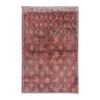 Vintage Coral Paradise Turkish Tulu Rug 4'4'' X 6'8'' | Area Rug in Rugs by Vintage Pillows Store