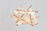 Torus | Chandeliers by Next Level Lighting. Item made of wood