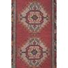 Vintage Turkish Handmade Wool Runner Rug Hallway Decor | Rugs by Vintage Pillows Store. Item made of cotton & fiber
