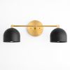 Mid-Century Modern Vanity Lights - Model No. 0698 | Sconces by Peared Creation. Item composed of brass