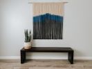 Extra Large Dyed Macrame Wall Hanging / Fiber Art | Wall Hangings by Love & Fiber. Item composed of cotton