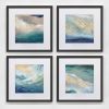 Coastal 4 Set - Framed Prints | Paintings by Julia Contacessi Fine Art