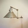 Plug in Kitchen Shelves Sconce - Adjustable Wall Light | Sconces by Retro Steam Works. Item composed of brass in mid century modern or industrial style