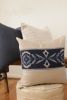 Cream & Light Grey Art Deco Design Pillow 20x20 | Pillows by Vantage Design