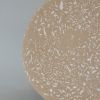 Round Terrazzo 11" - Dessert Sand | Decorative Tray in Decorative Objects by Tropico Studio. Item made of stoneware