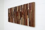 Reclaimed wood wall art | Wall Sculpture in Wall Hangings by Craig Forget. Item composed of wood in mid century modern or contemporary style