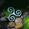 The Triskelion Celtic Knot | Wall Sculpture in Wall Hangings by Studio Strietnberger / Knottery Pottery - Kathleen Streitenberger. Item made of ceramic