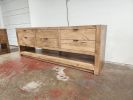 Model #1083 - Single Sink Bathroom Vanity | Countertop in Furniture by Limitless Woodworking. Item made of maple wood works with mid century modern & contemporary style