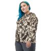 Unisex Sweatshirt - Fragments of Memory - Abstract Ink Art | Work by Eman's Gallery