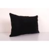 Vintage Turkish Goat Hair Siirt Shaggy Woven Kilim Pillow Co | Cushion in Pillows by Vintage Pillows Store