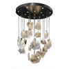Alan Mizrahi IQ8442 Moonlight Santana Selenite | Chandeliers by Alan Mizrahi Lighting Design