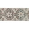 Hand-Knotted Kurdish Runner Rug - Tribal Long Runner Rug | Rugs by Vintage Pillows Store. Item made of cotton with fiber
