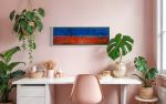 ORIGINS | 100x30 | Oil And Acrylic Painting in Paintings by Lara Spadetto Art