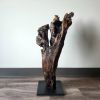 Large Driftwood Root Sculpture "Lonely Butte" | Sculptures by Sculptured By Nature  By John Walker. Item made of wood works with minimalism style