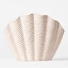 Concha Vase White Large | Work by District Loom