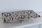 Liquid Metal Silver Platter | Serveware by PlusObject