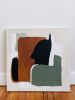 "Looking Forward No. 10" - 12 x 12" | Oil And Acrylic Painting in Paintings by Cait Courneya. Item made of canvas with synthetic