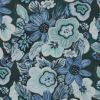 Boogie Oogie Oogie Teal Fabric | Linens & Bedding by Stevie Howell