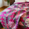 Love Birds- Grey, Bed Size | Quilt in Linens & Bedding by Delightfully Quilted by Maria. Item made of fabric