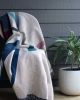 Wild Leaf Throw | Linens & Bedding by Karbon Market. Item made of cotton