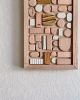 Tiled Wall Art no. 18 - May 2022 Release | Wall Sculpture in Wall Hangings by Eliana Bernard. Item composed of wood and ceramic